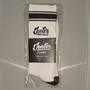 Classic White and Black Casual Socks LOT M